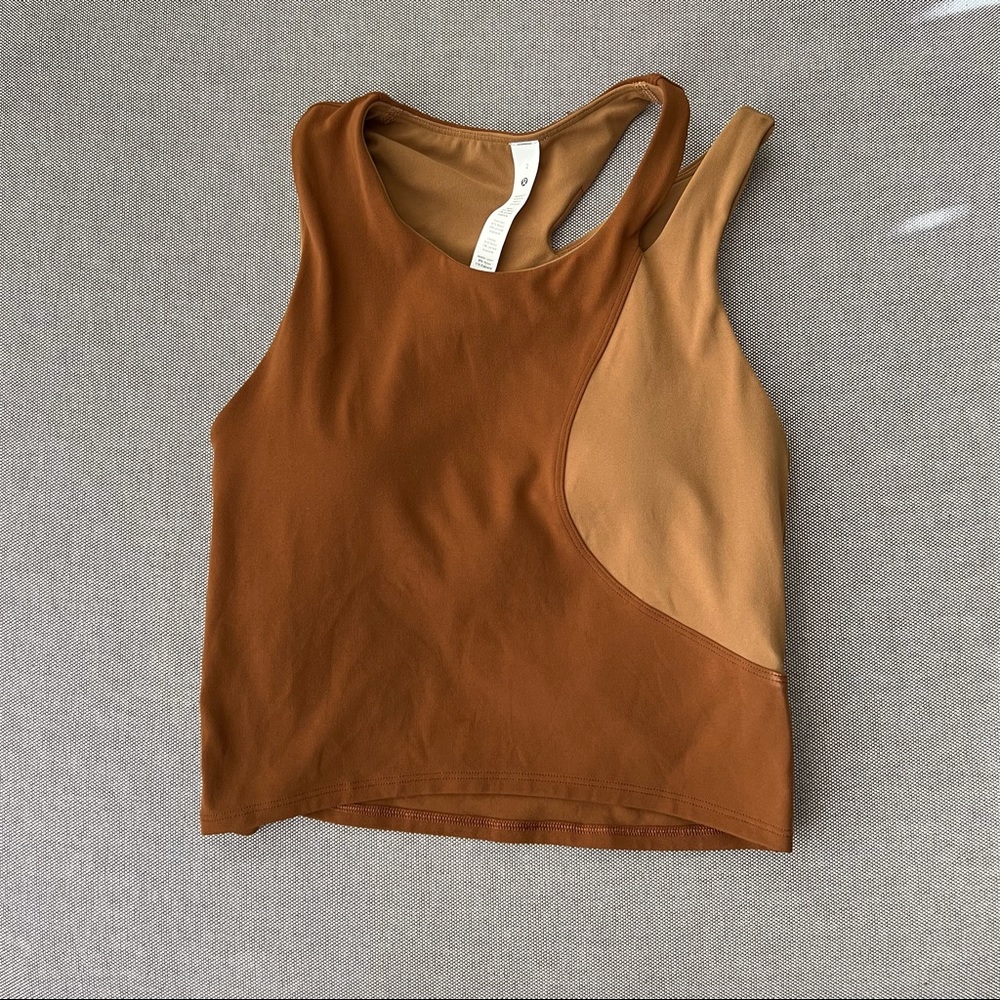 Lululemon nulu asymmetrical yoga tank top